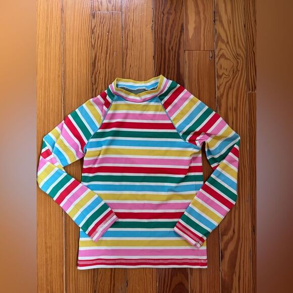 Mini Boden Rainbow Rashguard - Picture 1 of 3